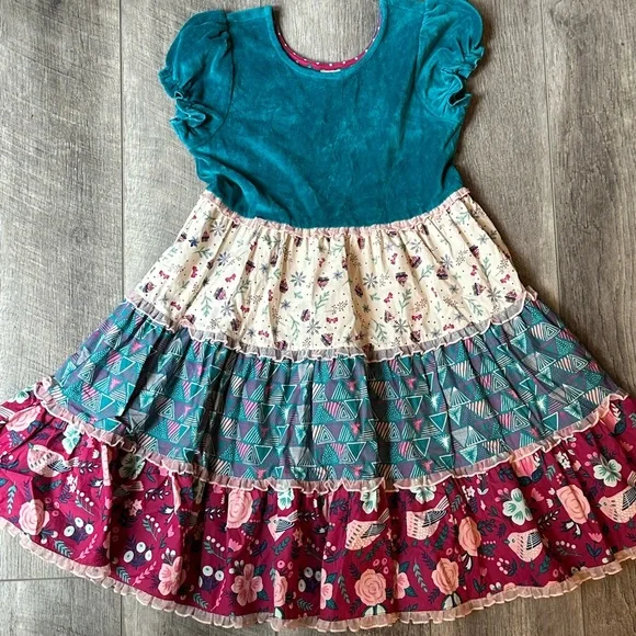 Wildflowers Christmas dress - Picture 2 of 4